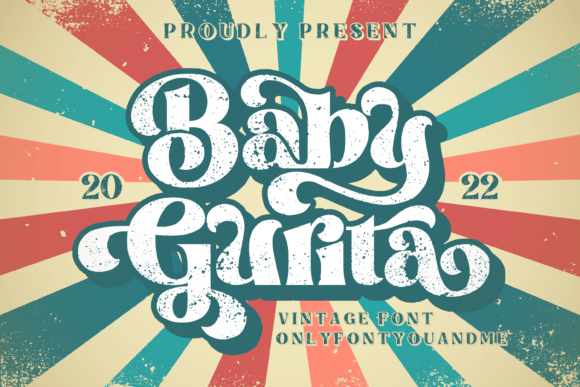 Baby Gurita: A Playful Display Font That Lifts Your Headlines