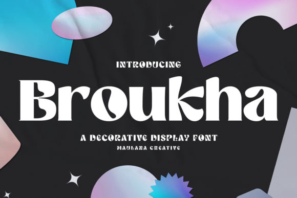 Broukha: A Bold Display Font That Anchors Editorial Mood