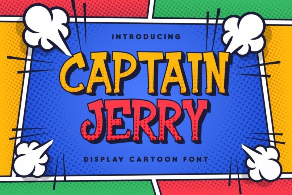 Captain Jerry: A Display Font That Delivers Personality at First Glance