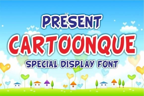 Cartoonque: A Playful Display Font That Feels Like It Belongs