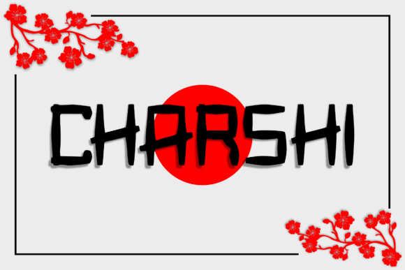 Charshi: A Display Font That Feels Like Handmade Magic