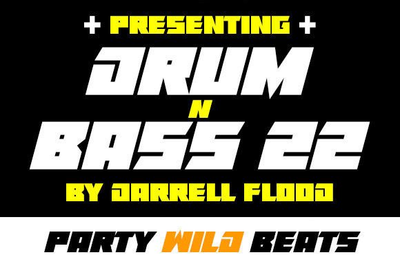 Drum N Bass 22: A Display Font That Lands With Impact