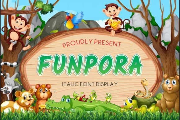 Funpora: A Display Font That Feels Like a Warm Welcome