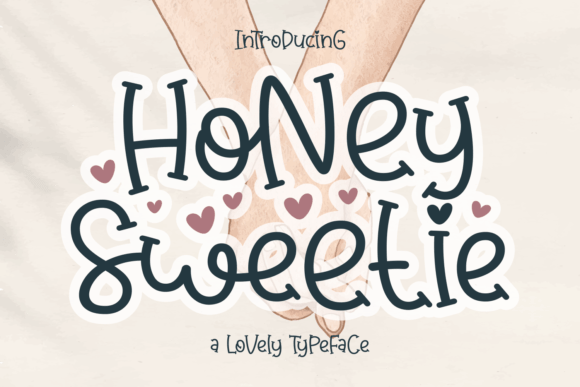 Honey Sweetie: A Joyful Handwritten Display Font for Digital Brands