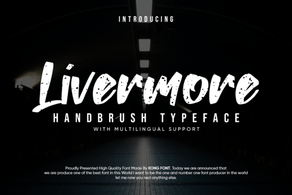 Livermore: A Modern Display Font That Feels Like It Belongs