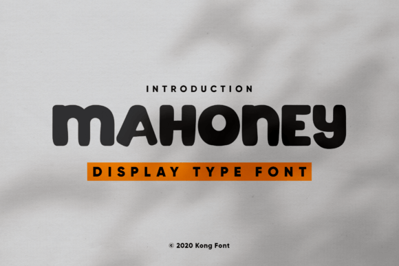 Mahoney: A Playful Display Font for Thoughtful Editorial Moments