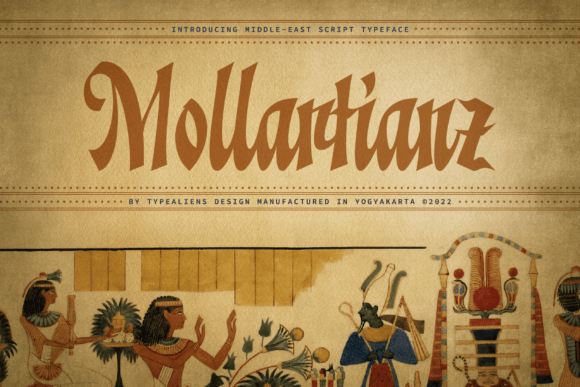 Mollartianz: A Display Font That Makes Your Campaign Stand Out