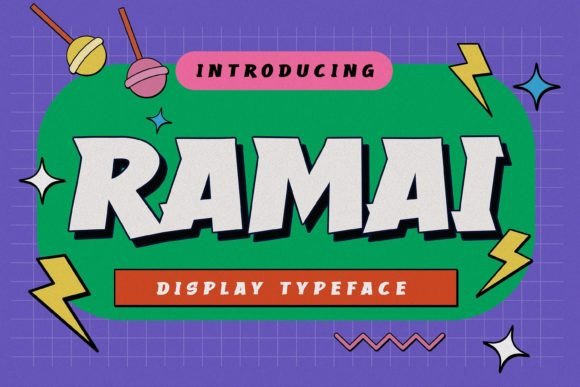 Ramai: A Handmade Display Typeface with Gentle Rhythm