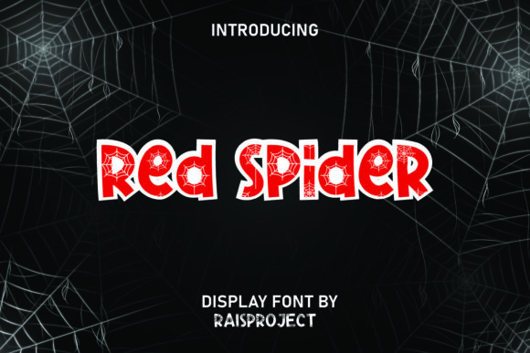 Red Spider: A Bold Display Font That Makes Your Brand Stand Out