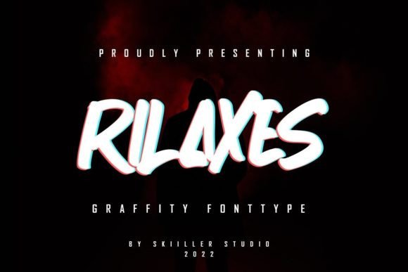 Rilaxes: A Playful Display Font That Adds Charm to Real Business Branding