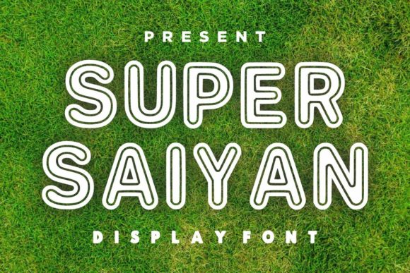 Super Saiyan: A Bold Display Font for Impactful Web Headlines