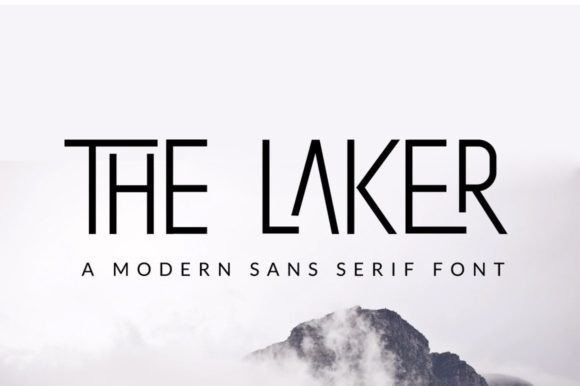 The Laker: A Display Typeface That Breathes With Your Words