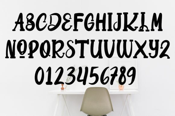 Transformer Font: Playful Display Type for Handmade Labels & Printables